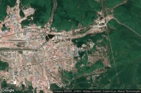 Vue aérienne de Suifenhe