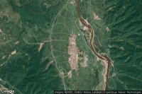 Vue aérienne de Baicaogou