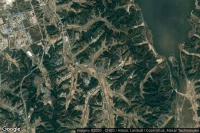 Vue aérienne de Lanshan
