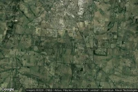 Vue aérienne de Wistow