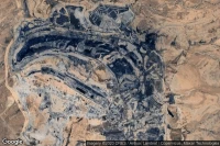Vue aérienne de Leigh Creek