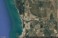 Vue aérienne de Dongara