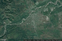 Vue aérienne de Leonidovo