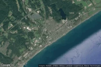Vue aérienne de Shiraoi