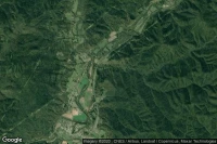Vue aérienne de Shimukappu