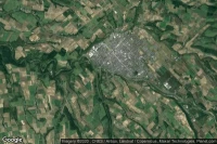 Vue aérienne de Biei