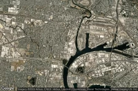 Vue aérienne de Yarraville