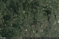 Vue aérienne de Warrandyte South