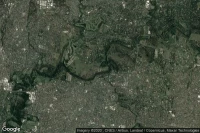 Vue aérienne de Templestowe