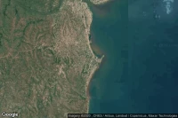 Vue aérienne de Kalemie