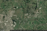 Vue aérienne de Oakhampton