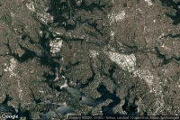 Vue aérienne de Lane Cove