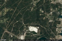 Vue aérienne de Lake Macquarie Shire