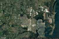 Vue aérienne de Hastings