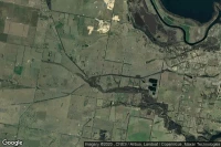 Vue aérienne de Forge Creek