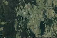 Vue aérienne de Daylesford