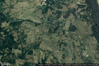 Vue aérienne de Byron Shire