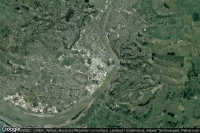 Vue aérienne de Wanganui