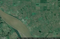 Vue aérienne de Ruawai