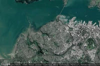 Vue aérienne de Ponsonby