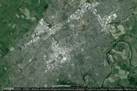 Vue aérienne de Palmerston North