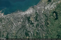 Vue aérienne de New Plymouth
