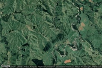 Vue aérienne de Mangaweka