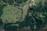 Vue aérienne de Kawerau