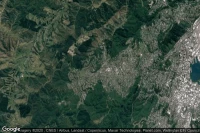 Vue aérienne de Karori