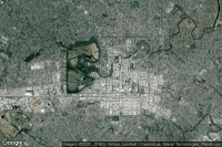 Vue aérienne de Christchurch