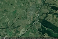 Vue aérienne de Ashhurst