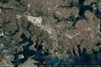 Vue aérienne de Crows Nest