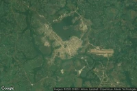 Vue aérienne de Sibiti