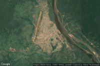 Vue aérienne de Ouesso