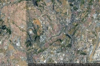 Vue aérienne de Pombais