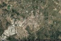 Vue aérienne de Castelo Branco