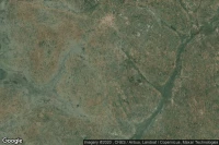 Vue aérienne de Ngora