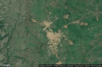Vue aérienne de Mankono
