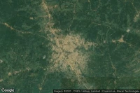 Vue aérienne de Suhum