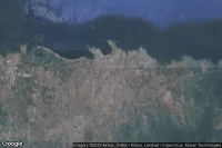 Vue aérienne de Malabo
