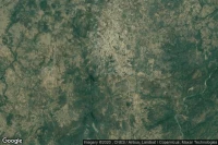 Vue aérienne de Wamba