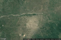 Vue aérienne de Kasese