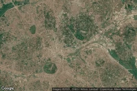 Vue aérienne de Kampala