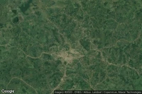 Vue aérienne de Fort Portal