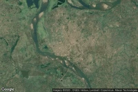 Vue aérienne de Katsina Ala