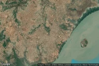 Vue aérienne de Bissau
