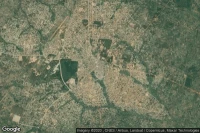 Vue aérienne de Parakou