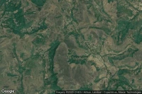 Vue aérienne de Tougue