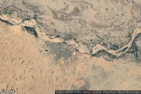 Vue aérienne de Oum Hadjer