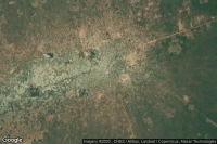 Vue aérienne de Koumra